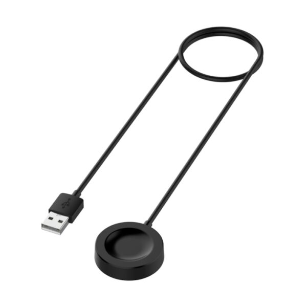 Huawei Watch 3 / 3 PRO / GT 2 PRO okosóra töltő - TACTICAL fekete, USB kábel